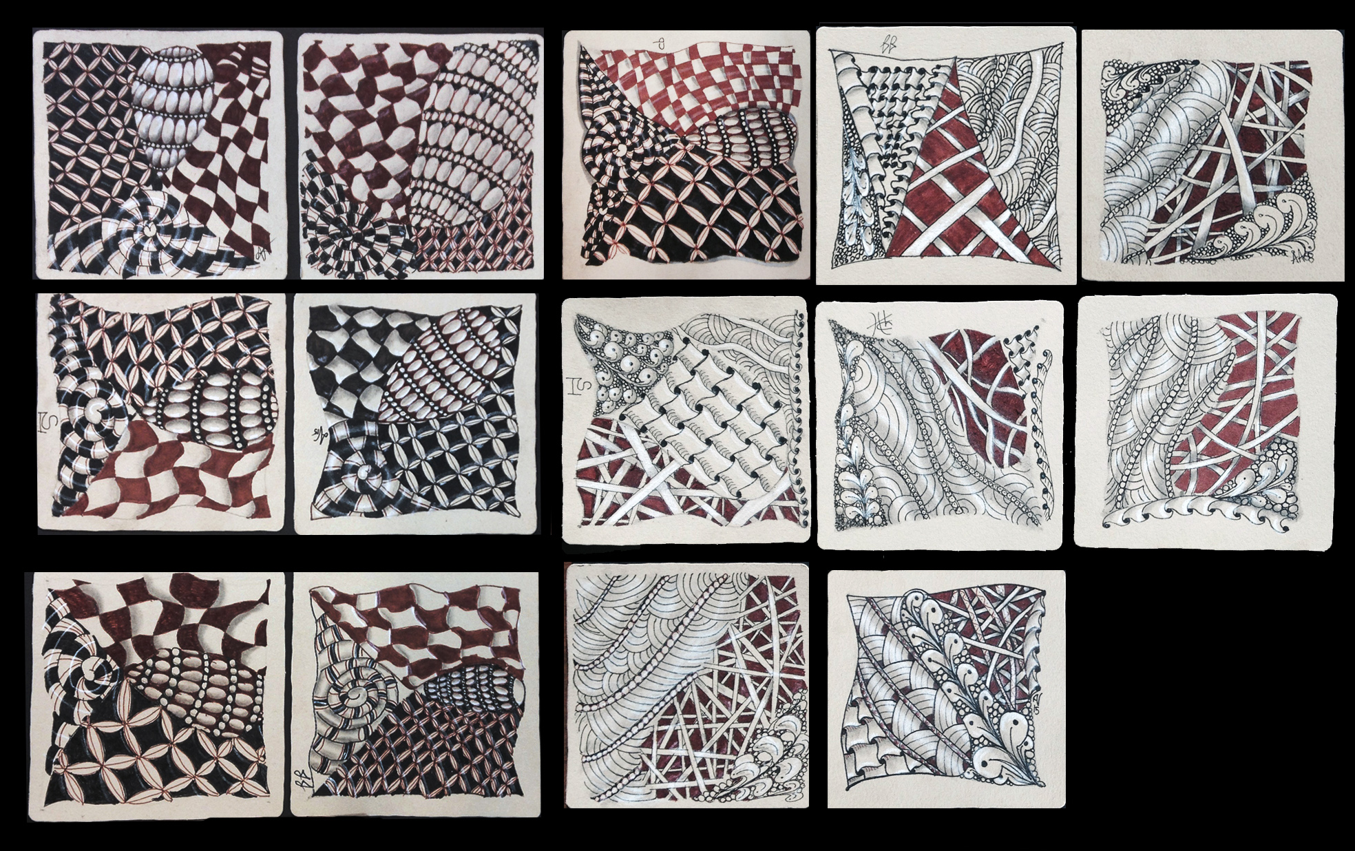 Zentangle® Art: Renaissance Tiles